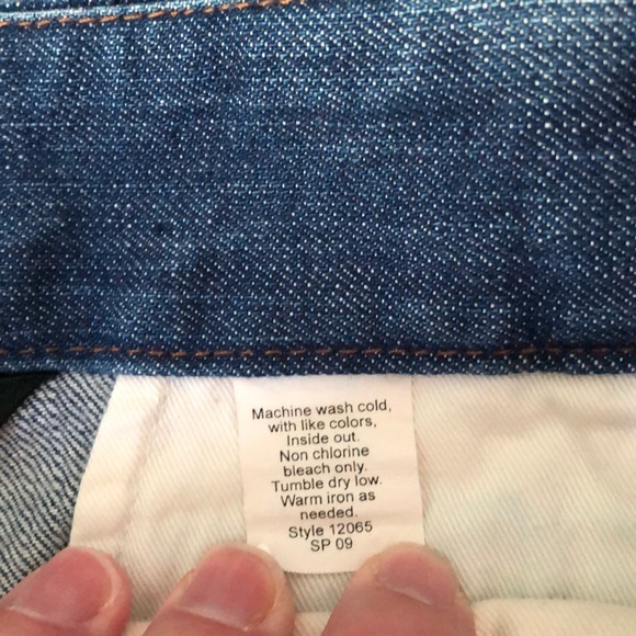 J Crew Women’s Denim Cruiser Shorts 12065 Blue Cotton Sailor Jean Shorts Size 6 - Picture 6 of 7